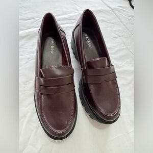 BAMBOO Men's Dark Brown Slip-On Loafers